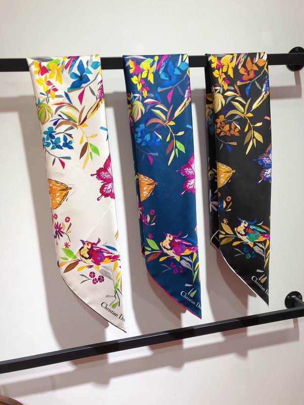 Dior silk scarf 90X90cm E06